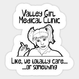 Valley Girl Clinic Sticker